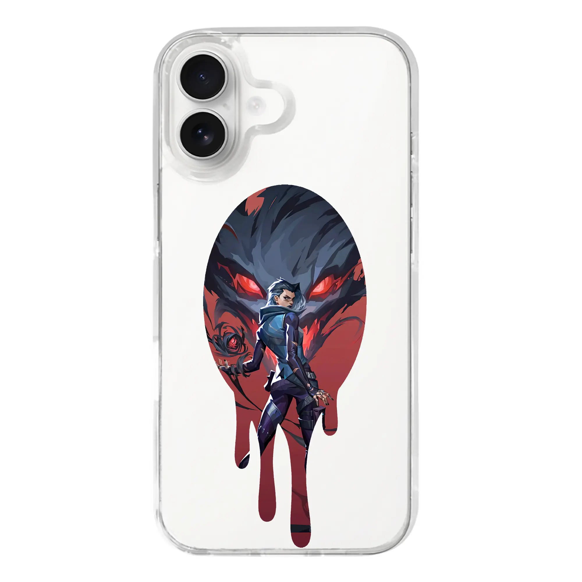 VALORANT グッズ,レイナ - iPhone 17シリーズ 透明スマホケース – 薄型・耐衝撃・精密フィット保護カバー